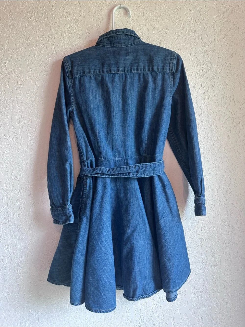 Ralph Lauren Indigo Denim Belted Shirt Dress